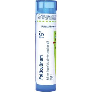 imageBoiron Folliculinum 15C for Discomfort ampamp Aches Associated with PMS  80 Pellets