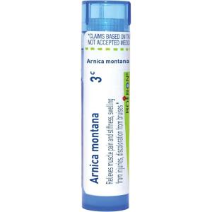 imageBoiron Arnica Montana 3C for Muscle Pain Stiffness Swelling from Injuries ampamp Bruises  80 Pellets