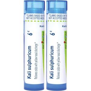 imageBoiron Kali Sulphuricum 6C 80 Pellets Homeopathic Medicine for Colds80 Pellets Pack of 2