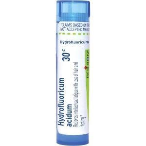 imageBoiron Hydrofluoricum Acidum 30C for Intellectual Fatigue with Loss of Hair ampamp Itching  80 Pellets