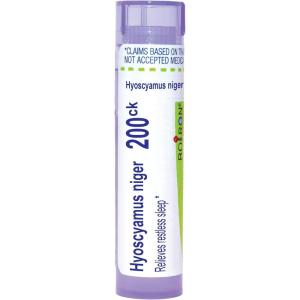 imageBoiron Hyoscyamus Niger 200Ck Homeopathic Medicine for Restless Sleep  80 Pellets