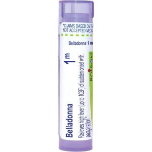 imageBoiron Belladonna 1M for High Fever of Sudden on Set with Perspiration  80 Pellets